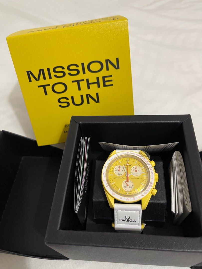 MOONSWATCH MISSION TO THE SUN - SWATCH X OMEGA BIOCERAMIC