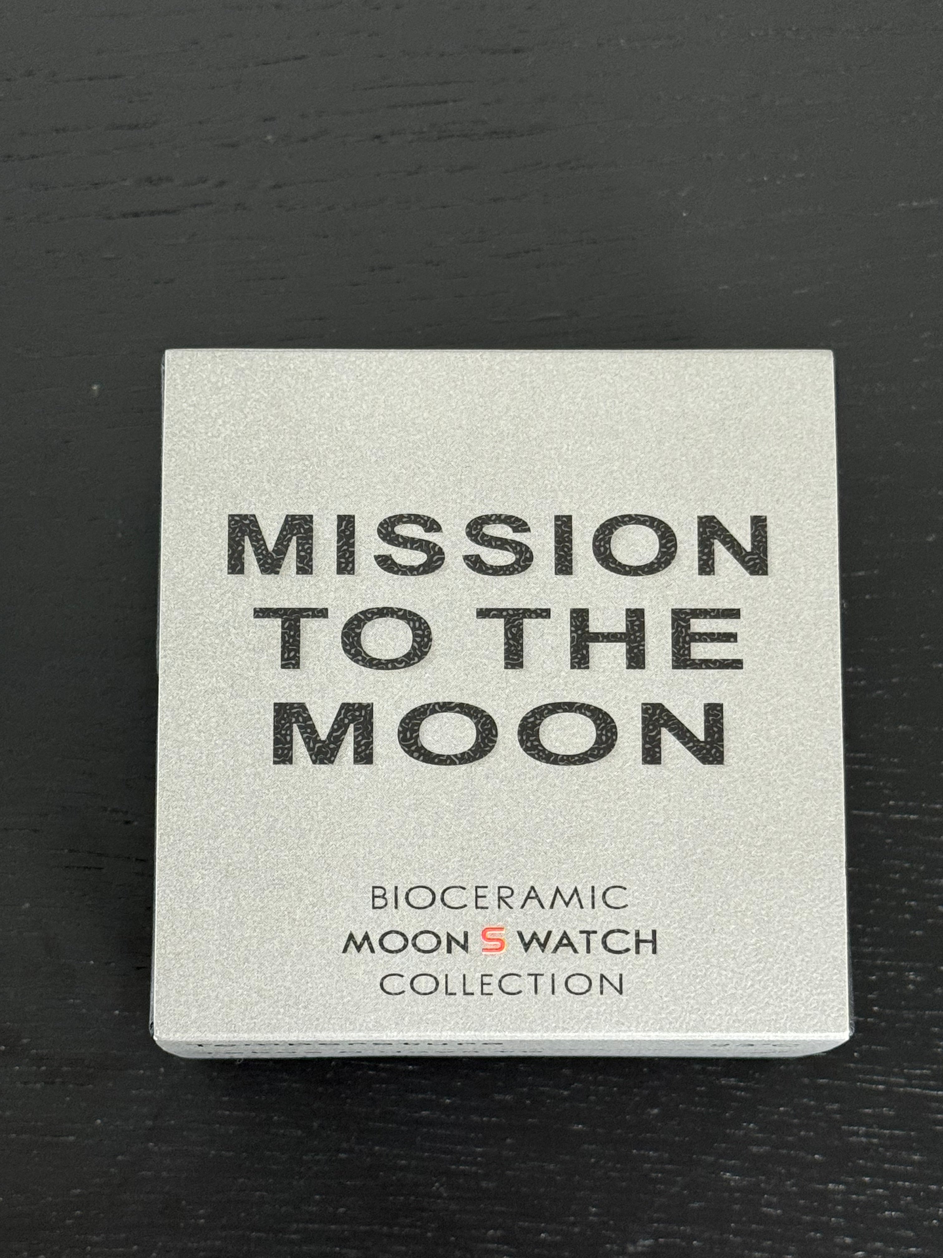 MOONSWATCH MISSION TO THE MOON - SWATCH X OMEGA BIOCERAMIC