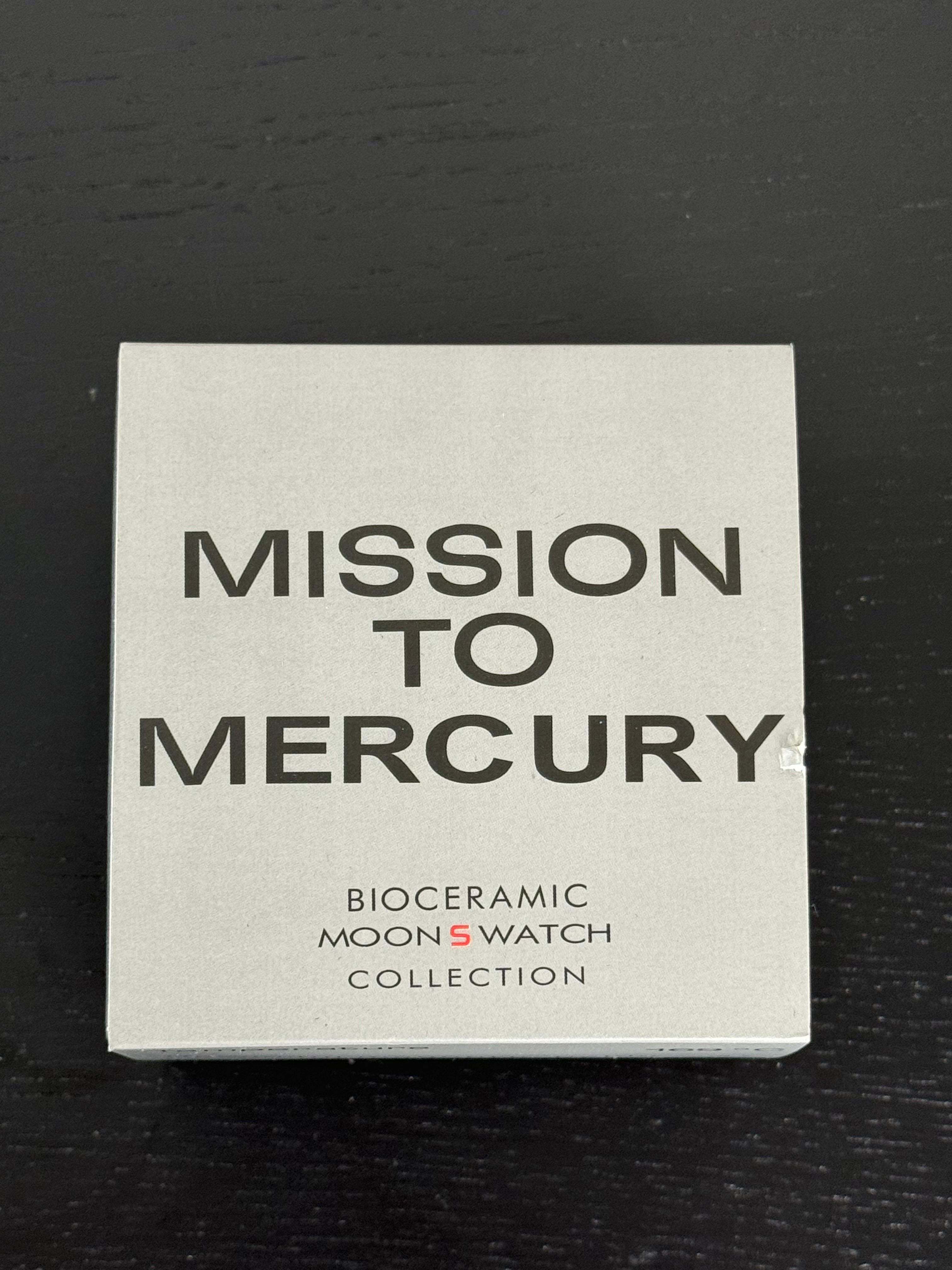 MOONSWATCH MISSION TO MERCURY - SWATCH X OMEGA BIOCERAMIC