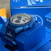 MOONSWATCH MISSION TO THE SUPER BLUE MOONPHASE - SWATCH X OMEGA BIOCERAMIC